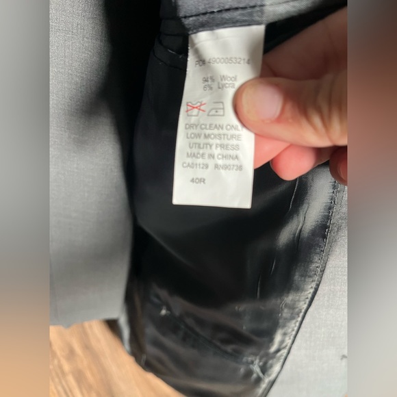 Calvin Klein Grey Suit - Picture 5 of 5